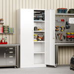 Inbox Zero Lakenzie 5 - Shelf Steel Storage Cabinet with